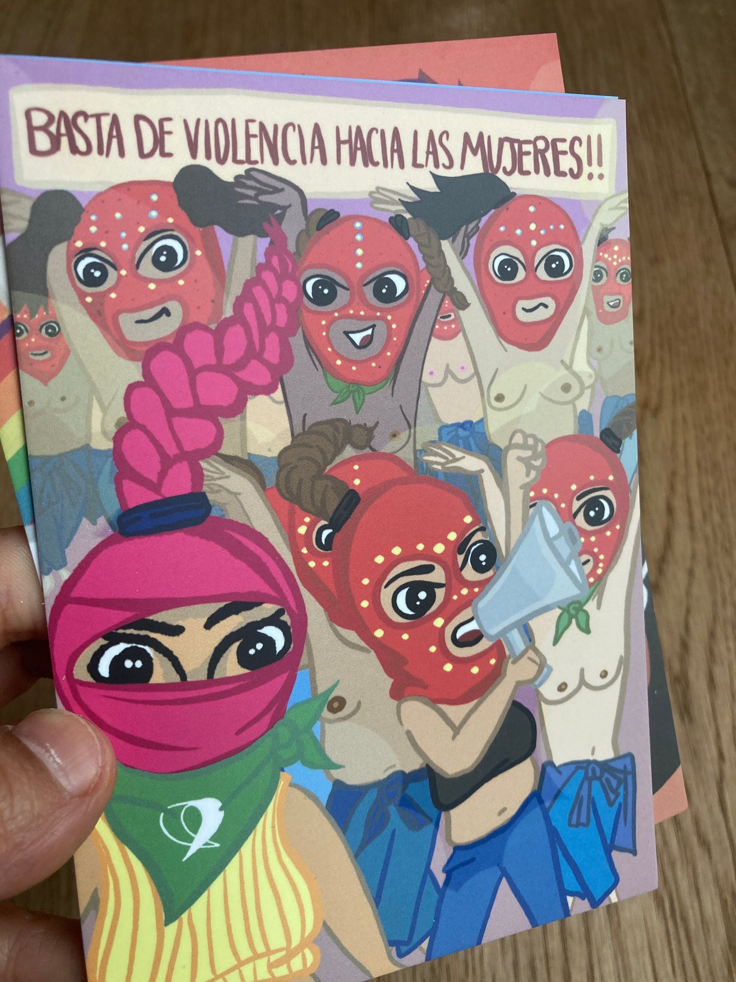 Protest-Postkarten-Set: Feminismus & Revolte aus Chile - Einzigartige Illustrationen auf hochwertigem Chromokarton - Widerstand Bewegung. Kostenloser Versand ab 6€