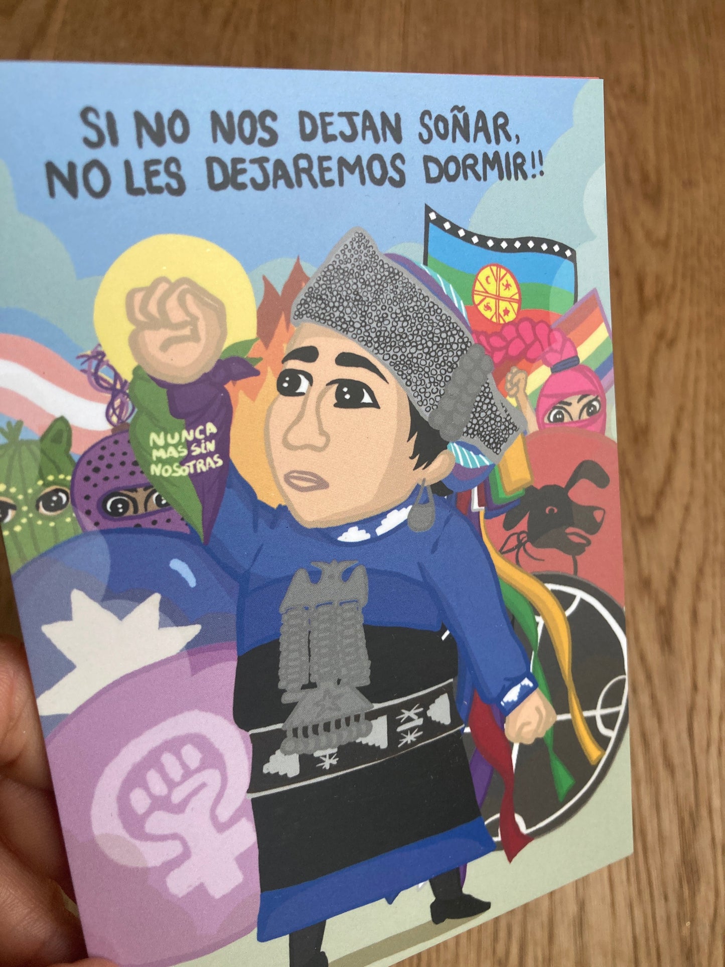 Protest-Postkarten-Set: Feminismus & Revolte aus Chile - Einzigartige Illustrationen auf hochwertigem Chromokarton - Widerstand Bewegung. Kostenloser Versand ab 6€